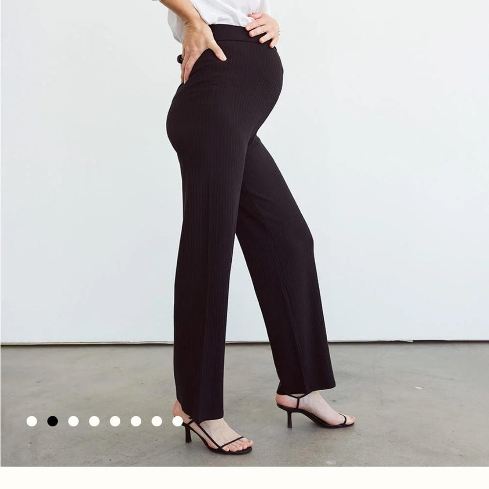 Storq city wide leg pants sz 3 - maternity